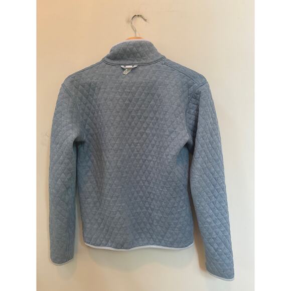 Marine Layer Reversible Corbet Quilted Pullover Jacket Coastal Preppy Small - Picture 6 of 6